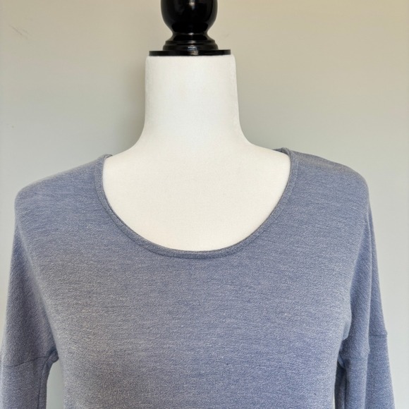 See You Monday Women's Size XS Long Sleeve Top Oversized Loungewear Relaxed Fit - Picture 4 of 8